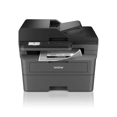 Immagine di Brother DCPL2665DW Stampante Multifunzione Laser Monocromatica 3 in 1, 34 ppm, Stampa Fronte Retro Automatica, Display Touchscreen da 6.8 cm, Fast Ethernet e WiFi, Inbox Toner fino a 1200 Pagine