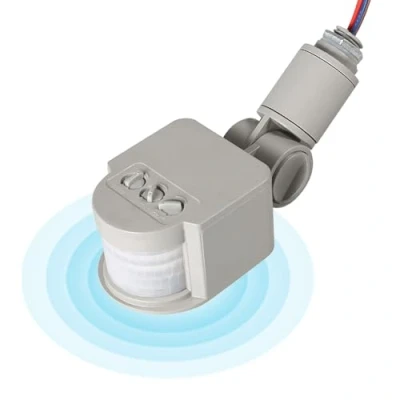 Immagine di Sensore di Movimento a Infrarossi, LED Outdoor 90 250V Interruttore Luce da Parete per Rilevatore Pir Infrarossi 180 Gradi