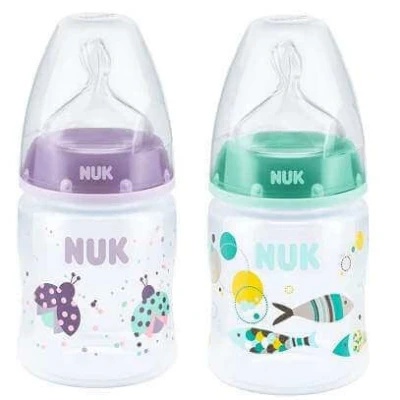 Immagine di NUK Biberon collo largo First Chotie+ 150 ml silicone T1 M