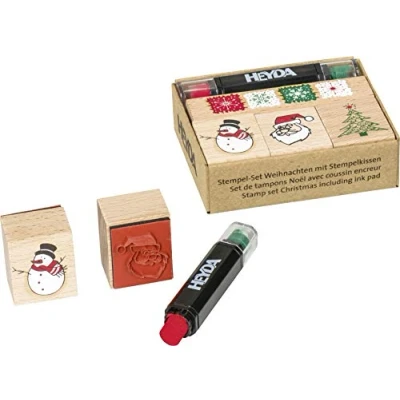 Immagine di Heyda Set di timbri (Natale) 1 Setgröße: 8 x 6 3 cm