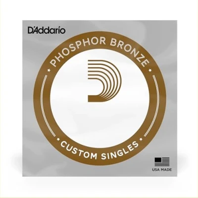 Immagine di Corda singola D’Addario PB036 Phosphor Bronze Wound per chitarra acustica, .036