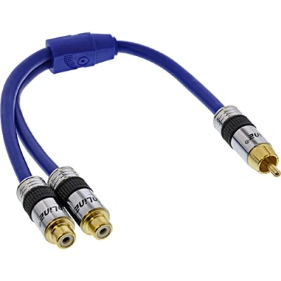 Immagine di InLine 23593 Cavo Audio Sdoppiatore, Nero
