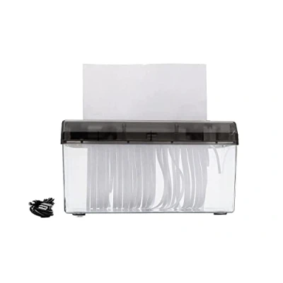 Immagine di TEMPO DI SALDI Dispositivo Elettrico Per Tagliare Documenti Taglia A4 Con Presa USB O Batterie