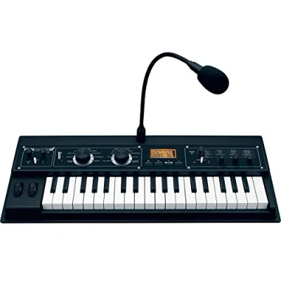 Immagine di KORG MICROKORG XL+,Synth compatto a modellazione analogica MMT, tastiera 37 tasti Slim dinamica, VOCODER con microfono in dotazione, polifonia 8 voci, 128 Program