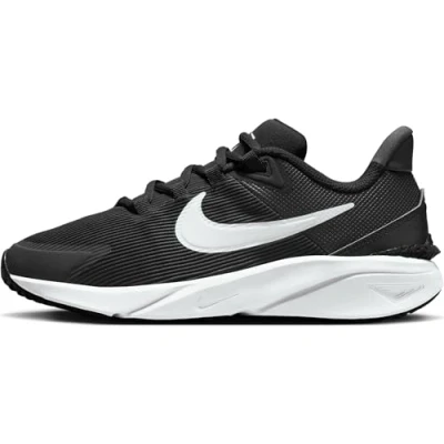 Immagine di Nike Performance STAR Runner 4 Unisex Scarpe running neutre per bambini, Taglia: 36.5, Black/white/anthracite Tessuto / sintetico