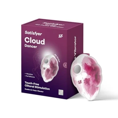Immagine di Satisfyer Cloud Dancer: Vibratore Air Pulse Verde ROJO