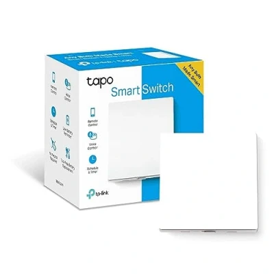 Immagine di TP Link Tapo S210 Interruttore Della Luce Intelligente, Smart Light Switch, Telecomando, Controllo Vocale Tramite Alexa o Google Assistant, 1 Gang Way, Cablaggio Super Facile, Hub Obbligatorio