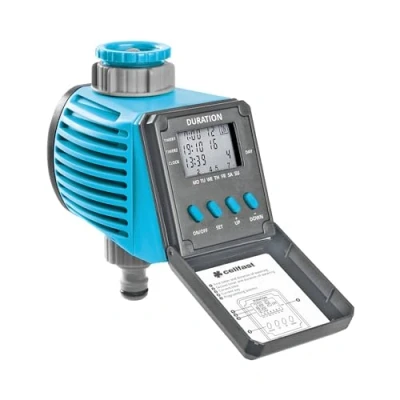 Immagine di Cellfast Controller di irrigazione digitale IDEAL™, controllo uniforme, 2 cicli individuali, programmazione settimanale, UNIFIT, G3/4&quot;,G1&quot;, 52 095