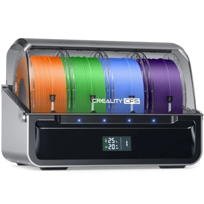 Immagine di Creality CFS, sistema di filamento Creality, per auto multicolor stampanti 3D K2 Plus, rilevamento automatico, commutazione e inoltro
