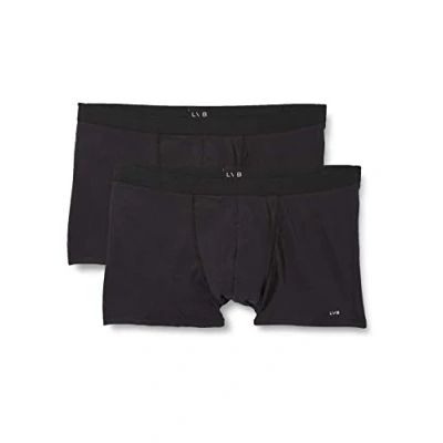Immagine di LVB Boxer Bi pack in Cotone Uomo x2, Nero + Nero, 3/S
