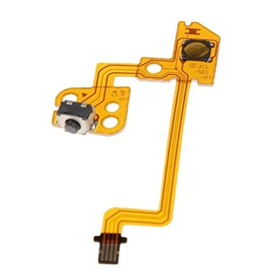 Immagine di GGZone Ricambio ZL ZR L Pulsante sinistro Cavo Flex per Nintendo Switch NS Joy con Parte di riparazione (L)