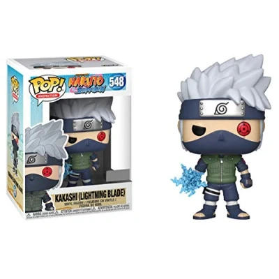 Immagine di Funko Pop Animation: Naruto Shippuden Kakashi with Lightning Blade Collectible Figure, Multicolor
