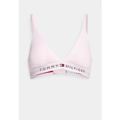 Immagine di Tommy Hilfiger Reggiseno a Triangolo Donna Elasticizzato, Rosa (Light Pink), XS