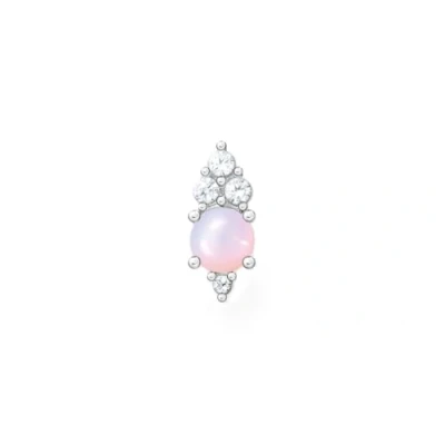 Immagine di Thomas Sabo Orecchini singoli da donna con pietra opale rosa scintillante in argento sterling 925 H2181 166 7