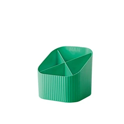 Immagine di HAN organizer da scrivania Re X LOOP say yes to 100% recycled, moderno e giovane design per tutti gli oggetti di cancelleria, verde, 17238 905