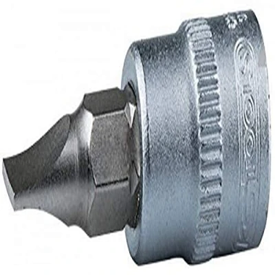 Immagine di KS Tools, Chiave a bussola + esagonale, Scanalatura per prese da 1/4 di bit. 6.5mm 917.1421 (6,5 mm)