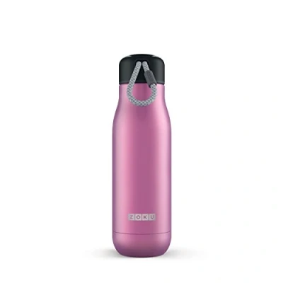 Immagine di Zoku Borraccia in acciaio inox, 530 ml, viola, 7,2 x 24,4 cm