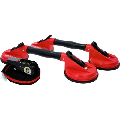 Immagine di KS Tools 140.1010 Serie di sollevatori doppi,3 pzdotati ventose mobili