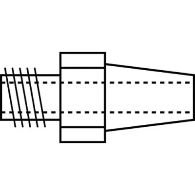 Immagine di STAR TEC Ugello di aspirazione Dimensione punta 1 mm Contenuto pz.