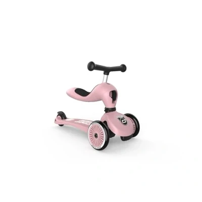 Immagine di Monopattino 2 in 1 Highwaykick One Rosa Chiaro