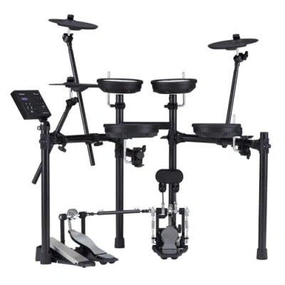 Immagine di Kit Elettronico V Drums Roland TD 07DMK con pelli Mesh a doppio strato dalla suonabilità ed espressività superiori Bluetooth USB per registrare dati audio e MIDI