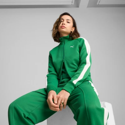 Immagine di Puma, Donne, Giacca da corsa, T7 corta ALWAYS ON (L), Verde, L