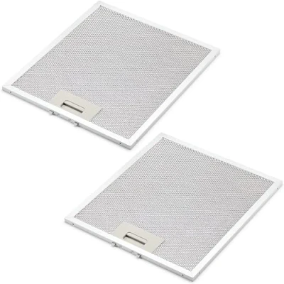 Immagine di KIT 2 PEZZI FILTRO IN ALLUMINIO PER CAPPELLI 267X305X9 COMPATIBILE CON MODELLO &quot;Elica&quot;