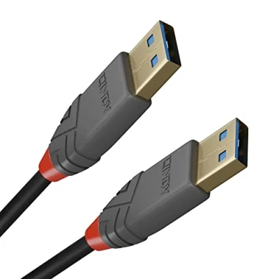 Immagine di LINDY CAVO USB 3.1 GEN1 A/A ANTHRA , 1M