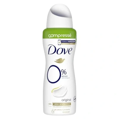 Immagine di Dove Deodorante da donna, spray compresso, 0% originale, anti irritazione, senza alcool, protezione e cura 48 ore (confezione 6 x 100 ml)