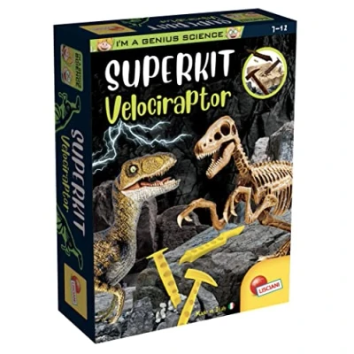 Immagine di Lisciani Giochi I&#039;m a Genius Super kit Velociraptor, 80632