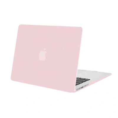 Immagine di MOSISO Case Compatibile con MacBook Air 13 Pollici (Modelli: A1369 &amp; A1466, Versione Precedente 2010 2017 Uscita), Custodia Rigid in Plastica, Quarzo Rosa