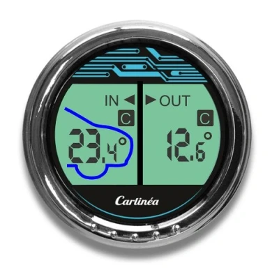 Immagine di CARLINEA Termometro Interno Esterno: da 50c a +50c