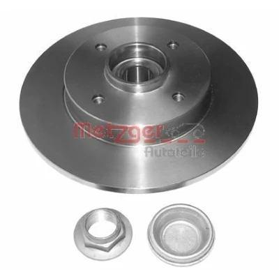 Immagine di METZGER 6110018 Disco freno PEUGEOT: 208 I Hatchback, 207 2008 Station Wagon, CITROËN: C3 II, Aircross 2, Picasso, DS: DS3 Hatchback