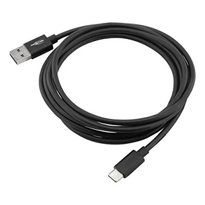 Immagine di Ansmann Cavo USB 3.2 Gen1 (USB 3.0) Spina A, C® 2.00 m Nero in alluminio, guaina TPE, connettore applicabile su entrambi i lati