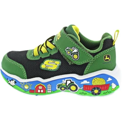 Immagine di Skechers Sneaker Scarpe primi passi per bambini, Taglia: 23, Multi coloured Sintetico / tessuto