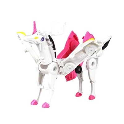 Immagine di YIPUTONG Unicorn Robot, Trasformazione Auto Robot Giocattolo Regalo per Bambini, Collisione Deformazione Combinato Action Figure