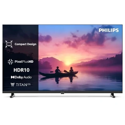 Immagine di Philips 24PHS6000 2K HD LED Smart TV Display 24’’ con Pixel Plus, piattaforma Titan OS e Dolby Digital Sound Funziona Alexa Google Voice Assistant
