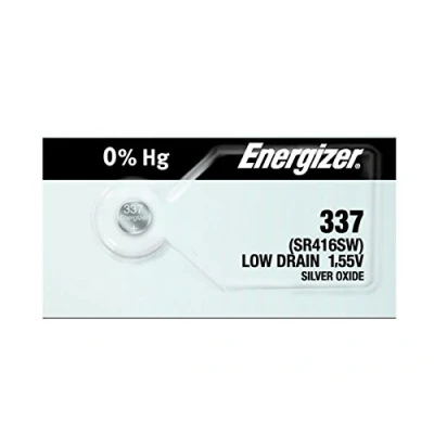 Immagine di Energizer 337 SR416SW Batteria per orologio con ossido d&#039;argento, 2 pezzi
