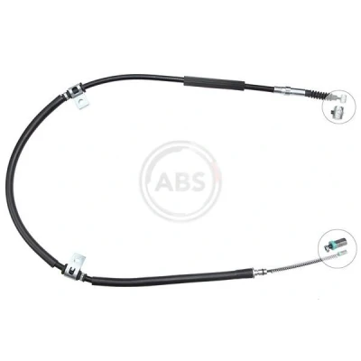 Immagine di A.B.S. K19238 Cavo Freno 1258 a disco per guida Sx/Dx HYUNDAI: Trajet