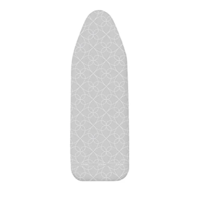 Immagine di WENKO Copriasse da Stiro Alu S, Ferro a Vapore, Cotone di Alta qualità con Rivestimento in Alluminio Riflettente Il Calore, Imbottitura Materiale espanso, Standard Oeko Tex, Max. 112x33cm