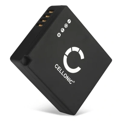 Immagine di CELLONIC® Batteria DMW BLE9, BLG10, BP DC15 compatibile con Panasonic Lumix DMC LX100, GX80, TZ80 TZ81 TZ100 TZ101, DC TZ90 TZ91, GX9, BLG10 7.2V 7.4V 730mAh