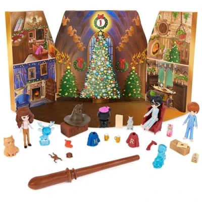 Immagine di Wizarding World Harry Potter, Calendario dell&#039;Avvento Magical Minis con 24 Regali, Avvento 2024, del Natale Giocattoli a Sorpresa di 6+ Anni