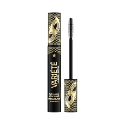 Immagine di Eveline Cosmetics Variété Lashes Show Mascara, colore nero, volume e lunghezza, formula vegana