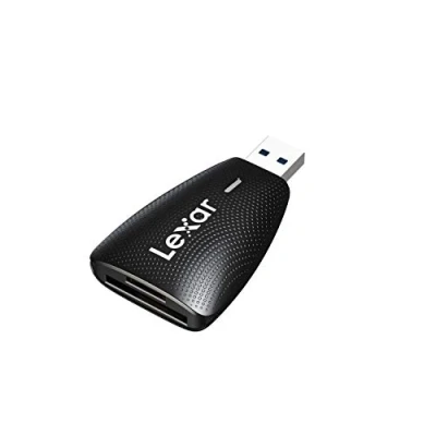 Immagine di Lexar Multi Scheda 2 in 1 USB 3.1 Lettore, Fino a 312 MB/s per SD UHS I II e Micro SD, Adattatore Compatibile con 3.0/2.0, (LRW450UBAMZN)