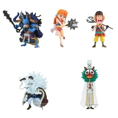 Immagine di Banpresto Figura One Piece World Collectable, Wanokuni Onigashima 8, 7 cm Multicolore BP88192