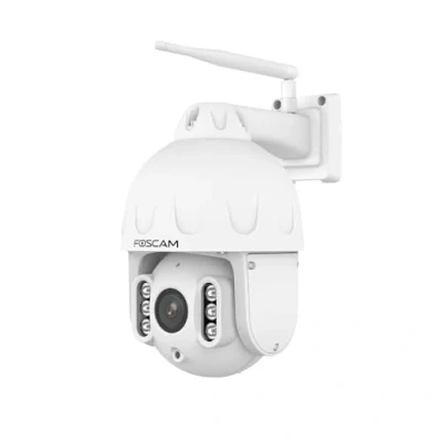 Immagine di Foscam 8MP Wi Fi Outdoor PTZ Dome IP Camera con spot e Smart Tracking SD8P Bianco