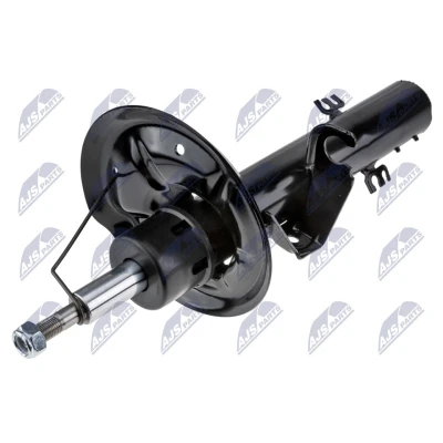 Immagine di NTY A BM 028 Ammortizzatore Assale anteriore Dx pressione del gas doppio tubo tipo McPherson Spina superiore, Collare inferiore