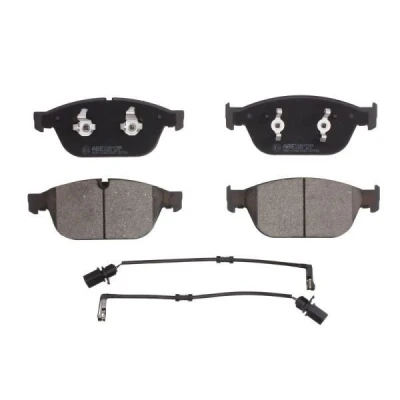 Immagine di ABE C1A047ABE Kit pastiglie freno Assale anteriore con segnalatore acustico usura AUDI: Q5, A6 C7 Allroad, A8 D4