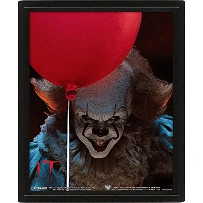 Immagine di Pyramid International Ça IT Cadre LENTICULAIRE 3D Pennywise Evil Flip Cucina, Multicolore, 28, 7 x 23, 5 4, cm