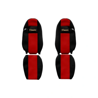 Immagine di F CORE ContiClassic PS08 RED Coprisedile Rosso Fantasia Tessile anteriore